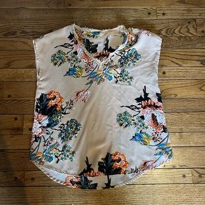 Peach blouse
